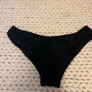 Victoria's Secret Elegant Black Bikini Bottom